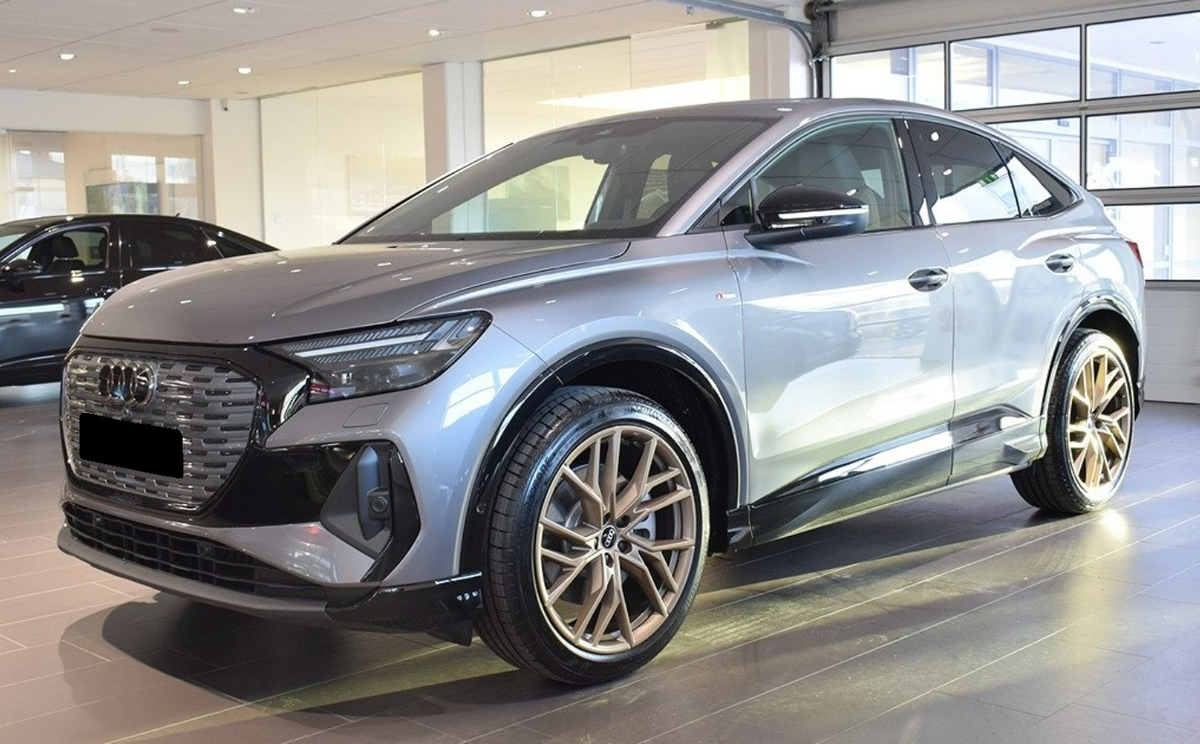 Audi Q4 etron Sportback etron 50 quattro Edition One Taifungrau